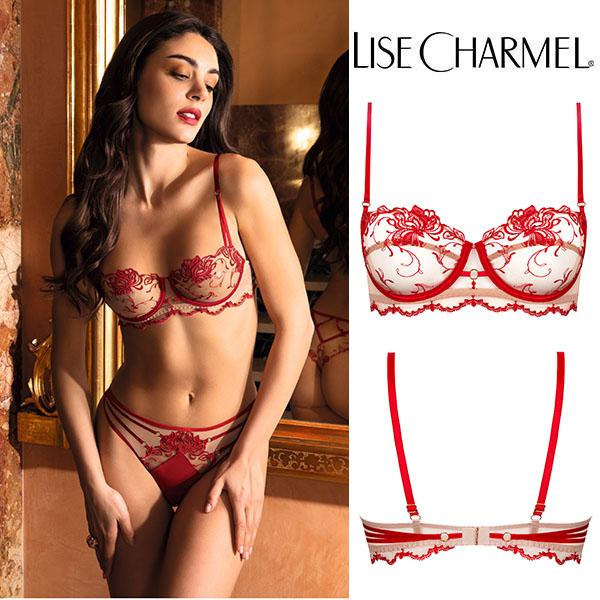 85E】【90E】(E)※大きめ注意 3/4ブラ 品番ACH3095 リズシャルメル LISE