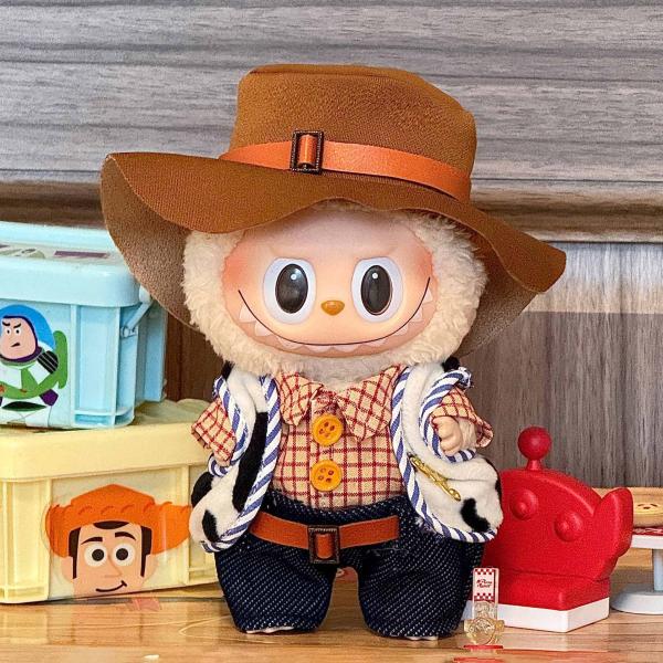 ラブブ洋服　Labubuぬいぐるみ着　ぬい服　レア商品着せ替え服　豪華6点セット LABUBU ラブブ 2点セット ぬいぐるみ用服 洋服 ぬい服