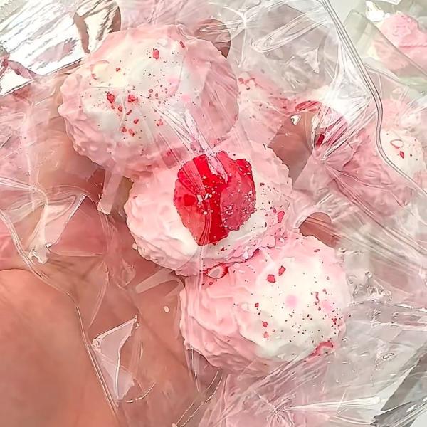 2点セット スクイーズ プリン 大サイズ 中サイズ 肉球 ネコ ねこ 低