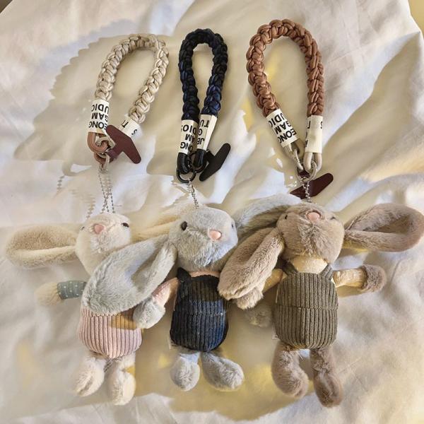 ストラップ スマホストラップ 携帯ストラップ キーホルダー ウサギ