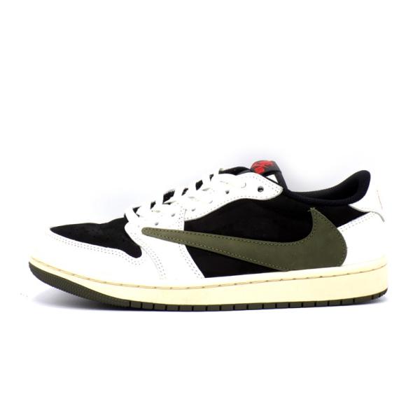 ナイキ NIKE × トラヴィス スコット Travis Scott 【 WMNS AIR JORDAN 1 LOW OG Medium Olive DZ4137 106 】 ウィメンズ エア ジョーダン 1 スニーカー f31661