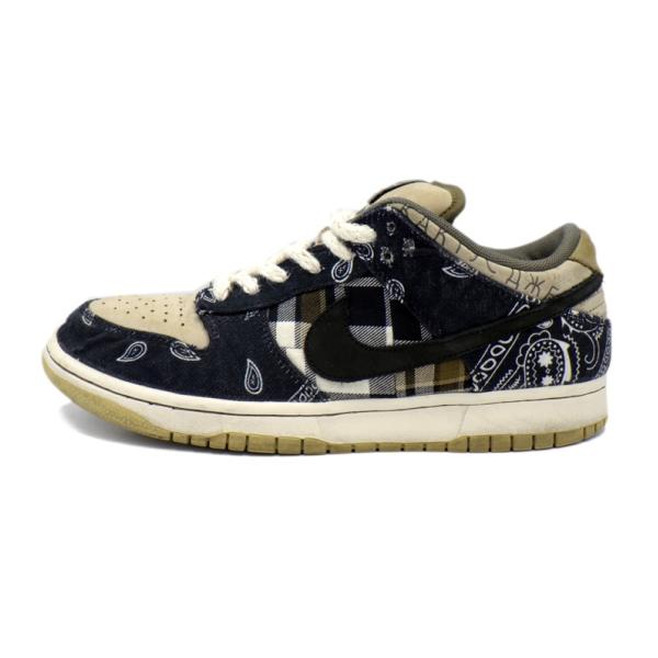 ナイキ NIKE × トラヴィス スコット Travis Scott 【 SB DUNK LOW CT5053 001 】 SB ダンク ロー ペイズリー スニーカー 50548