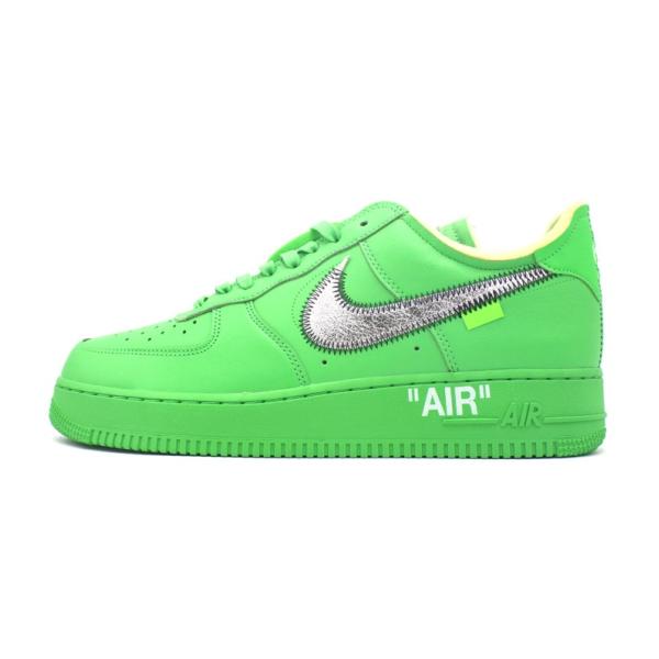 ナイキ NIKE × オフホワイト OFF WHITE 【 AIR FORCE 1 LOW DX1419 300 】 エア フォース 1 ロー ブルックリン ライトグリーンスパーク スニーカー f29823