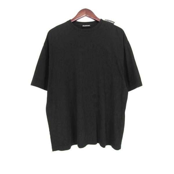BALENCIAGA バレンシアガ　ショルダータグTシャツ バレンシアガ BALENCIAGA 【 578139 TEV18 】 ショルダー タグ 半袖 T