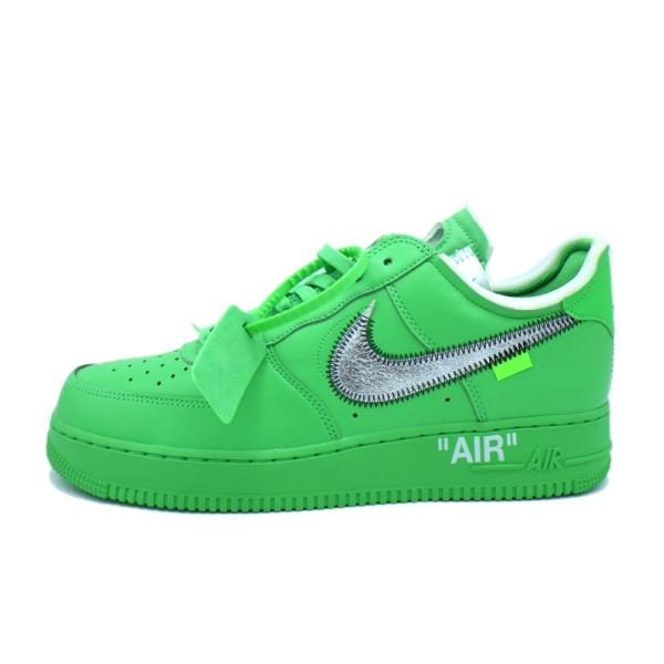 ナイキ NIKE × オフホワイト OFF WHITE 【 AIR FORCE 1 DX1419 300 】 エア フォース 1 ロー ブルックリン ライトグリーンスパーク スニーカー f28375