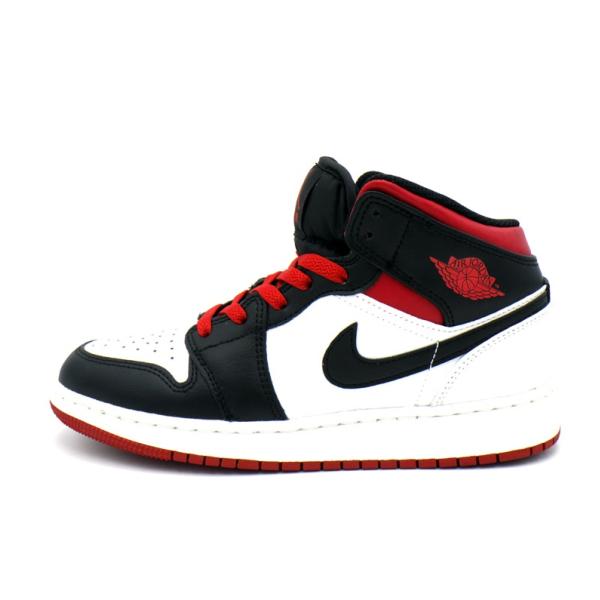 ナイキ NIKE 【 GS AIR JORDAN 1 MID Gym Red DQ8423 106 】 ジー エス エア ジョーダン 1 ミッド ジムレッド スニーカー f28250