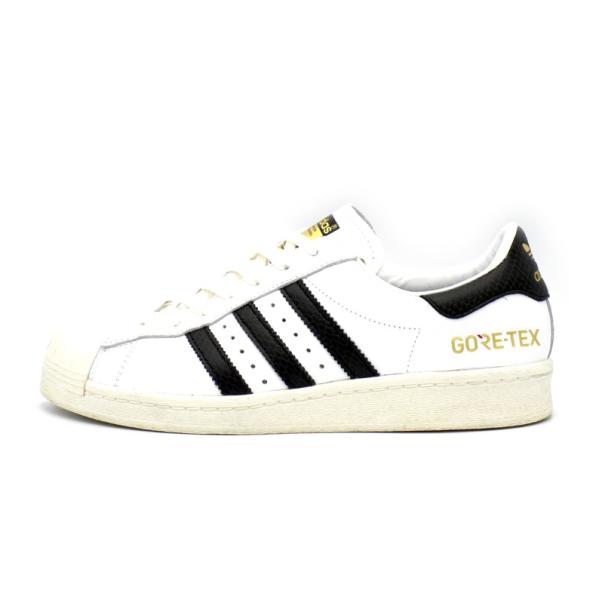 アディダス adidas × アトモスatmos 【 SUPERSTAR 82 GORE TEX JR7446 】 スーパースター 82 ゴアテックス ホワイト ブラック ローカット スニーカー h7442