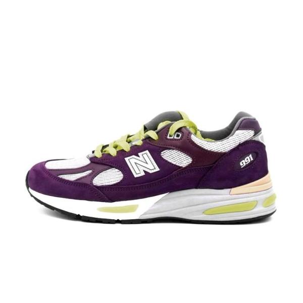 ニューバランスNew Balance× パタ PATA ■ 【 U991PD2 】 991 ロゴ ローカット ワインレッド スニーカー f21316