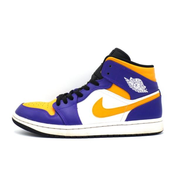 ナイキ NIKE 【 AIR JORDAN 1 MID Lakers DQ8426 517 】 エア ジョーダン 1 ミッド レイカーズ スニーカー f30536