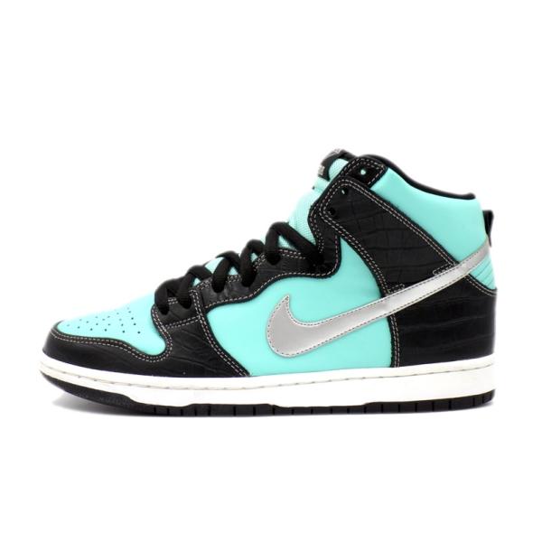 ナイキ NIKE × ダイヤモンド サプライ Diamond Supply 【 SB DUNK HIGH Tiffany 653599 400 】 SB ダンク ハイ ティファニー スニーカー f31726