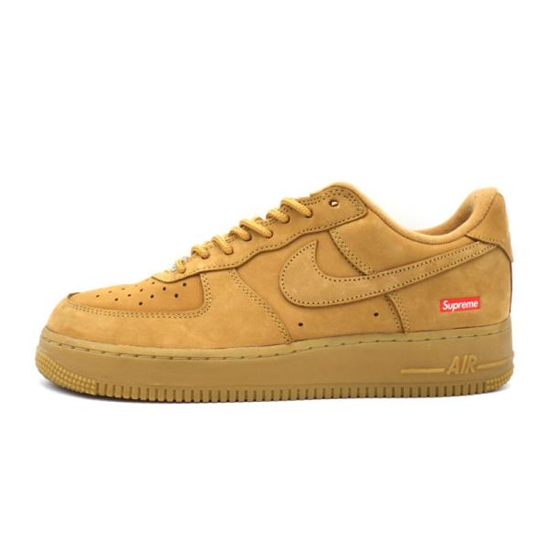 ナイキ NIKE × シュプリーム Supreme 【 AIR FORCE 1 LOW Flax Wheat DN1555 200 】 エア フォース 1 ロー フラックス ウィート ブラウン スニーカー f29920