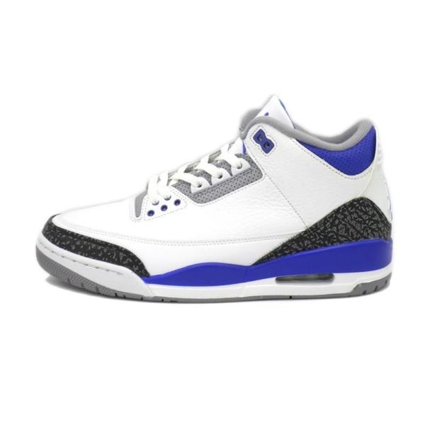 ナイキ NIKE 【 AIR JORDAN 3 Racer Blue CT8532 145 】 エア ジョーダン 3 レーサー ブルー スニーカー h7496