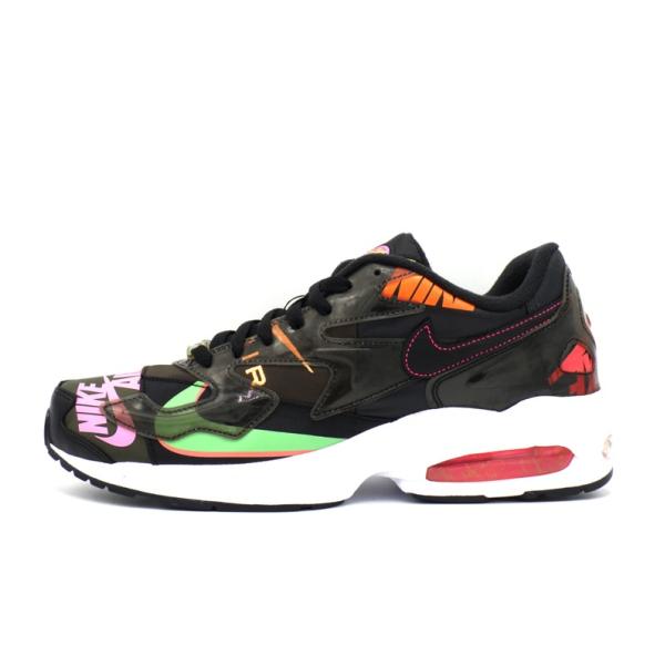 ナイキ NIKE × アトモス ATMOS 【 AIR MAX 2 LIGHT BLACK CI5590 001 】 エア マックス 2 ライト ブラック スニーカー f30664