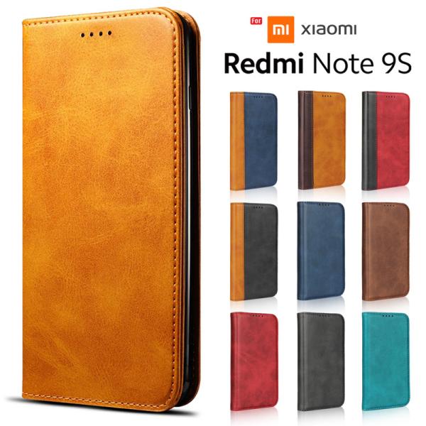 Xiaomi Redmi Note 9S �P�[�X �蒠�^ Redmi Note 9S �X�}�z�P�[�X �x���g���� �J�[�h���[ �X�^���h�@�\ �����܂ܒʘb