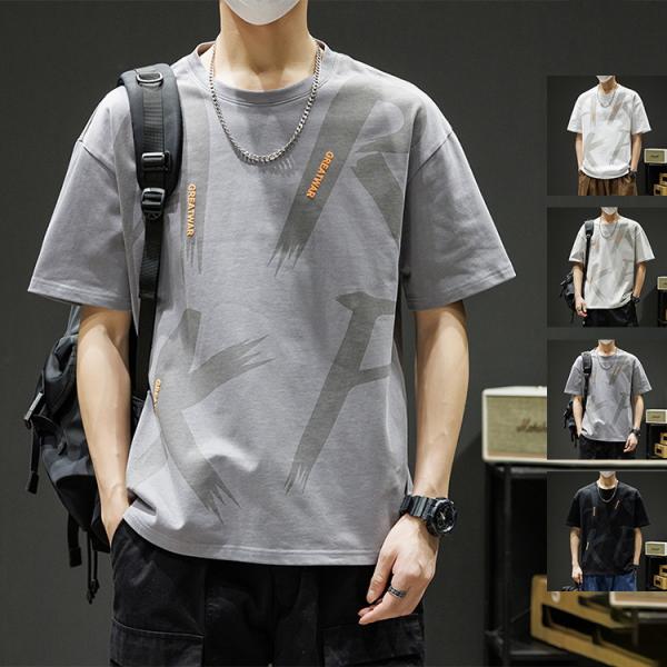 メンズ 夏 tシャツ 半袖tシャツ 半袖Tシャツ 白tシャツ カジュアル T-shirt サマー お兄系 20代 30代 40代 50代 夏物