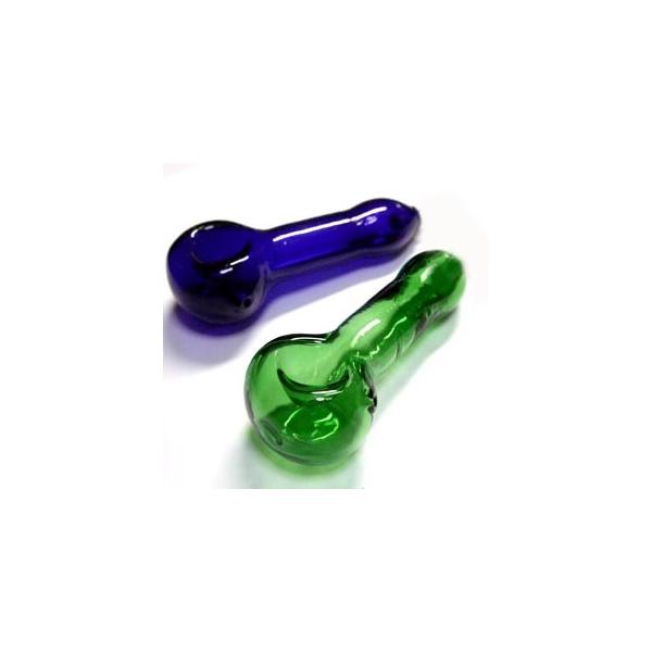 パイレックス製カラーガラスパイプ 喫煙具