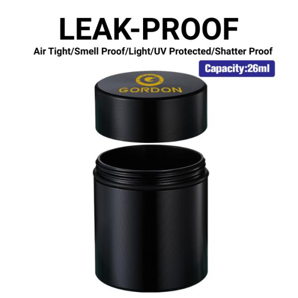 光 紫外線保護 防臭 密閉 スタッシュジャー 保存 容器 高品質 アルミ製 CBD ドライ 乾燥 ハーブ シャグ タバコ 葉 喫煙具 小物 収納 頑丈 携帯用 薬 ピル ケース
