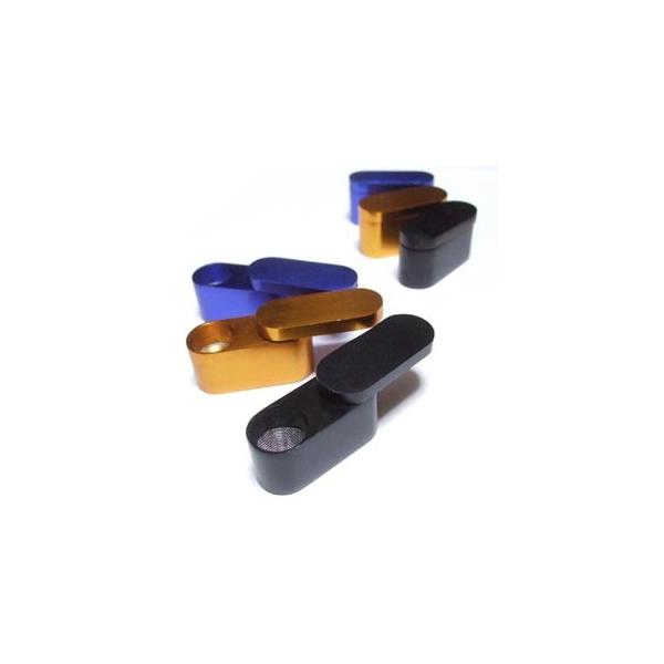 メタルモンキーパイプ　喫煙具 葉タバコ(シャグ)など用