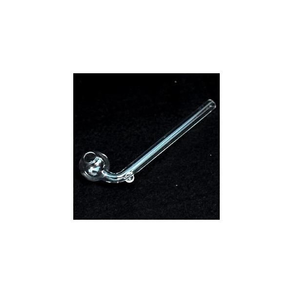 脚付きロングクラックパイプ/ガラパイ(パイレックス製ガラスパイプ)