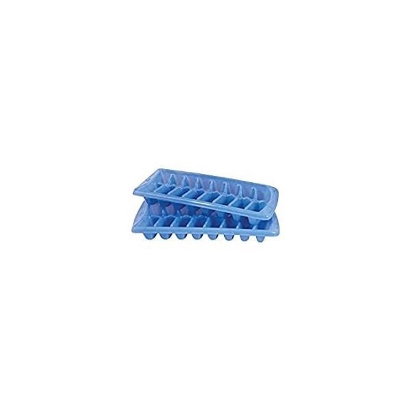 Rubbermaid 2879-RD-PERI Blue Plastic Ice Cube Trays - by Rubbermaid