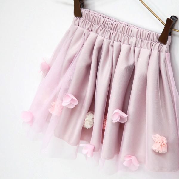 sale panpantutu パンパンチュチュ デコレーションチュールスカート 