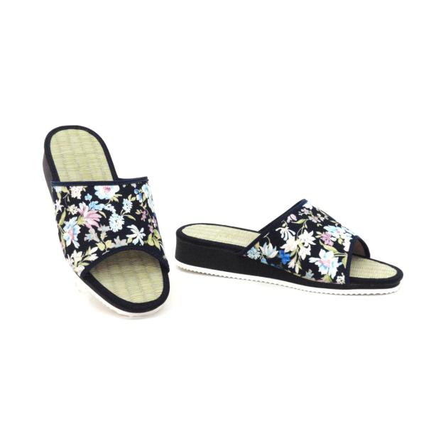 レディース 畳サンダル 1007 (F) いぐさ スポンジ底 軽量