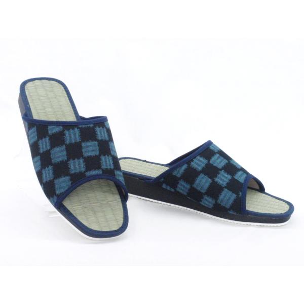 メンズ 畳サンダル 1175 (1) いぐさ スポンジ底 軽量