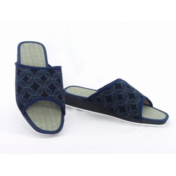 メンズ 畳サンダル 1175 (4) いぐさ スポンジ底 軽量