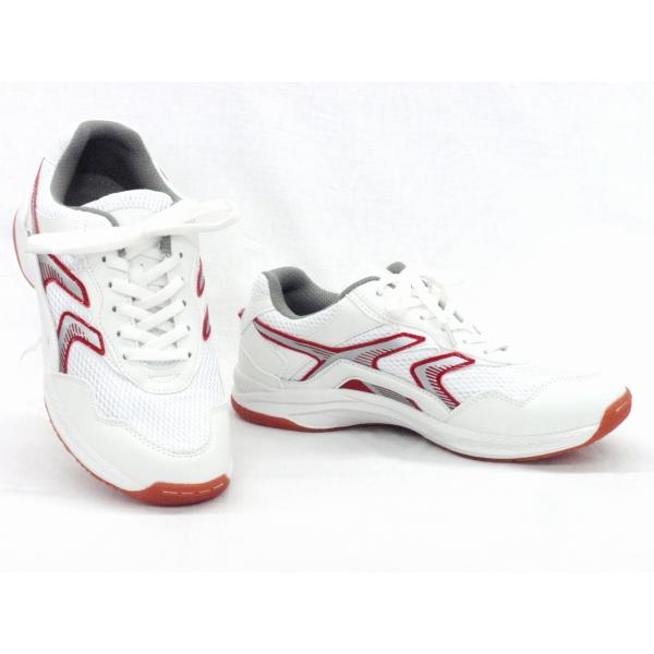 レディース 体育館シューズ ラッキーベル アクト 801 レッド 上履き バレーボール バドミントン 卓球 ユニセックス