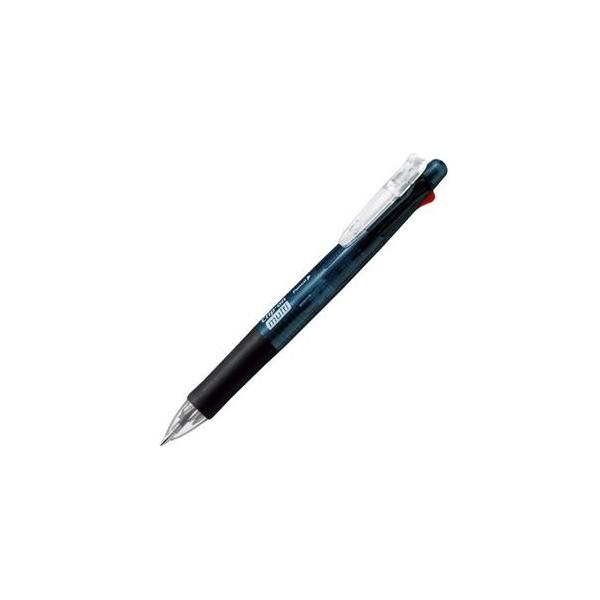 （まとめ） ゼブラ 多機能ペン クリップ-オン マルチ （軸色 黒） B4SA1-BK 1本 〔×10セット〕