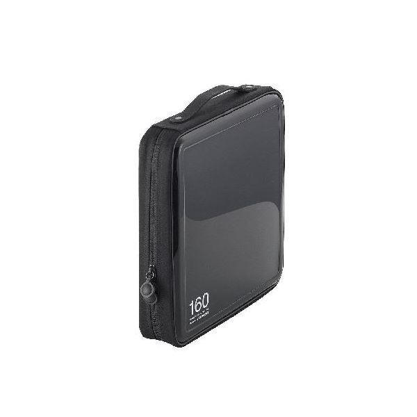 (�܂Ƃ�)�G���R�� CD/DVD�t�@�X�i�[�P�[�X CCD-H160BK�k×3�Z�b�g�l