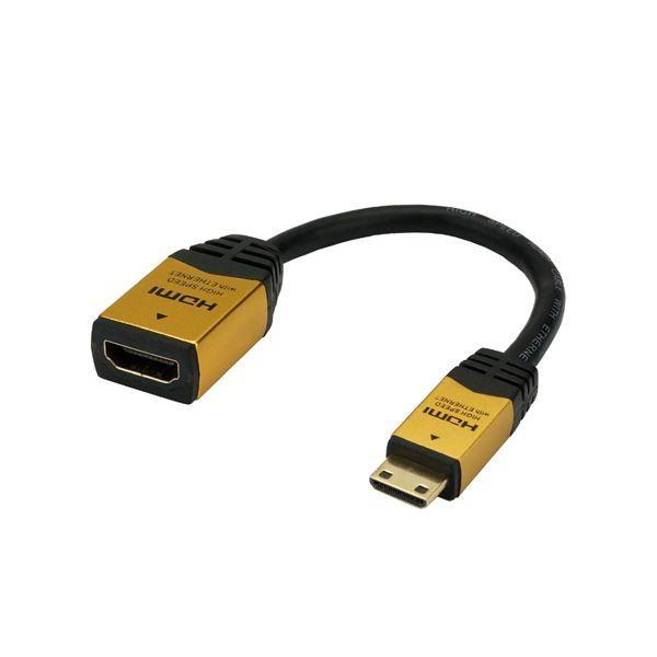 i܂Ƃ߁jHORIC HDMI-HDMI MINIϊA_v^ 7cm S[h HCFM07-331GDk×10Zbgl