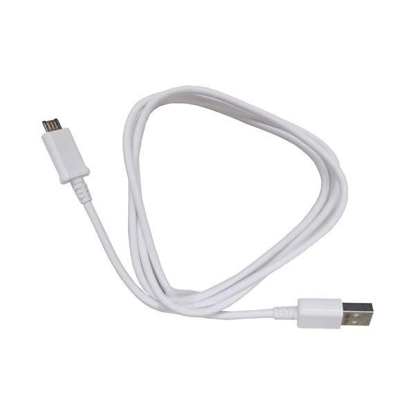 �i�܂Ƃ߁j �}�C�N��USB�P�[�u�� 1m �z���C�g AS-CASM001 �k×10�Z�b�g�l