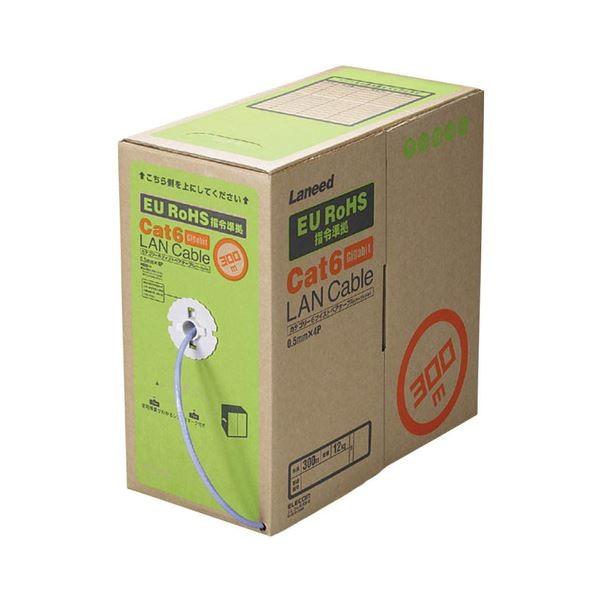 GR EU RoHSwߏpJeS[6Ή LANP[u(bNXEPdl) u[ 300m LD-CT6/BU300/RS1