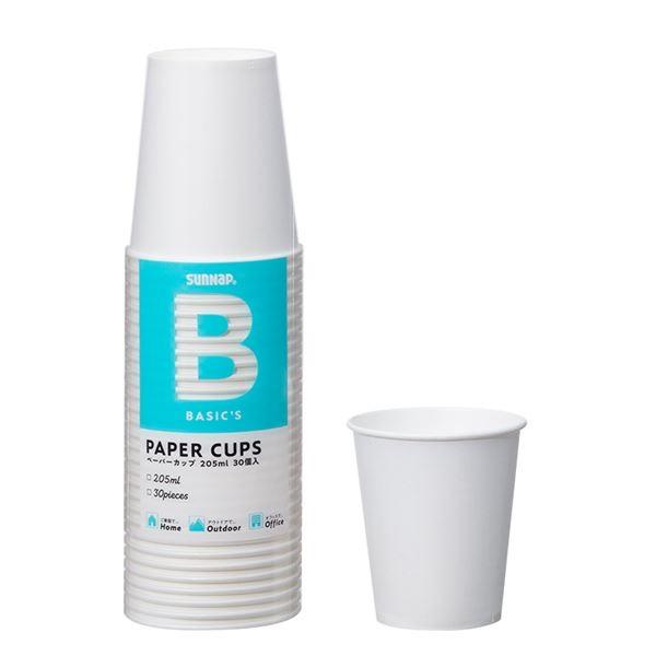 k܂Ƃ߁l Rbv ĝăRbv 205ml zCg 30 80Zbg 7IX 7oz BASIC'S y[p[Jbv Cxg 