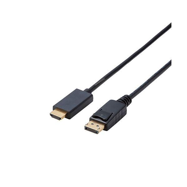 GR ϊP[u DisplayPort-HDMI 2.0m ubN CAC-DPHDMI20BK