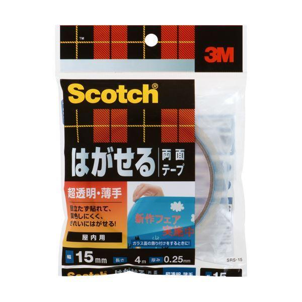 i܂Ƃ߁j3M XRb` ͂闼ʃe[vE 15mm×4m SRS-15 1 k×10Zbgl