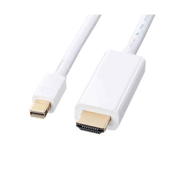 �T�����T�v���C �~�jDisplayPort-HDMI�ϊ��P�[�u�� 1m �z���C�g KC-MDPHDA10