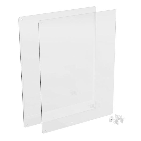 �N���X�^�A�N�����p�[�e�B�V�����p�p�l�� ��W450×D3×H600mm �k2���Z�b�g�l PTS-CR4502CR