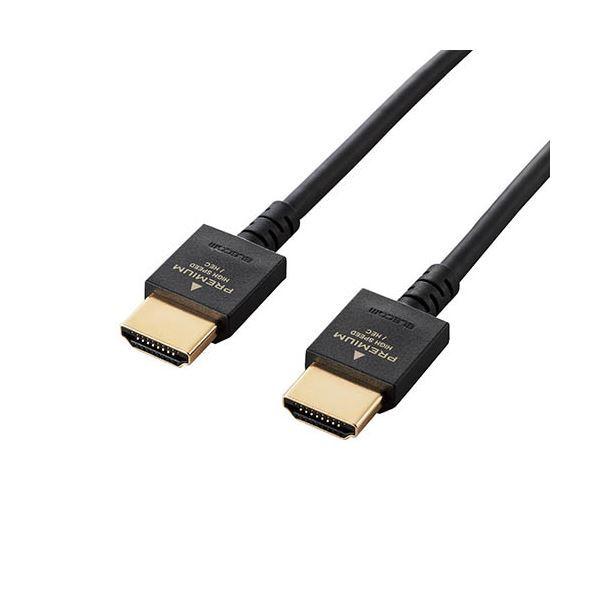 �k5�Z�b�g�l �G���R�� HDMI�P�[�u��/Premium/���炩/1.0m/�u���b�N DH-HDP14EY10BKX5