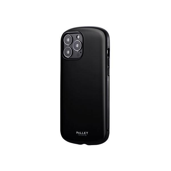LEPLUS iPhone 13 Pro Max yʁEɔEϏՌnCubhP[XuPALLET AIRv ubN LP-IL21PLABK