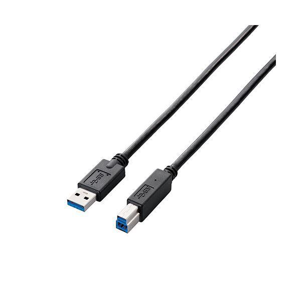 �k5�Z�b�g�l�G���R�� A to B�P�[�u��/2.0m/RoHS/�ȈՃp�b�P�[�W/�u���b�N USB3-AB20BK/RSX5