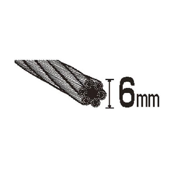 (�܂Ƃ�) TRUSCO W�X�����O A�^�C�v 6mm×3.0m GR-6S3 1�{ �k×3�Z�b�g�l