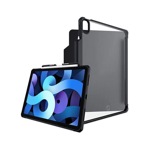 ITSKINS Hybrid Solid Folio for iPad Air (4th) [Black] APDA-HBSFO-BLCK-FRONT