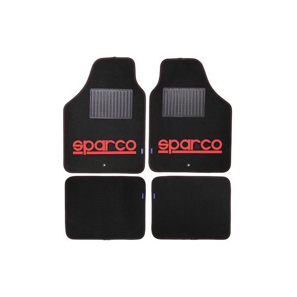 SPARCO �X�p���R �t���A�}�b�g BLACK�^RED SPC1903