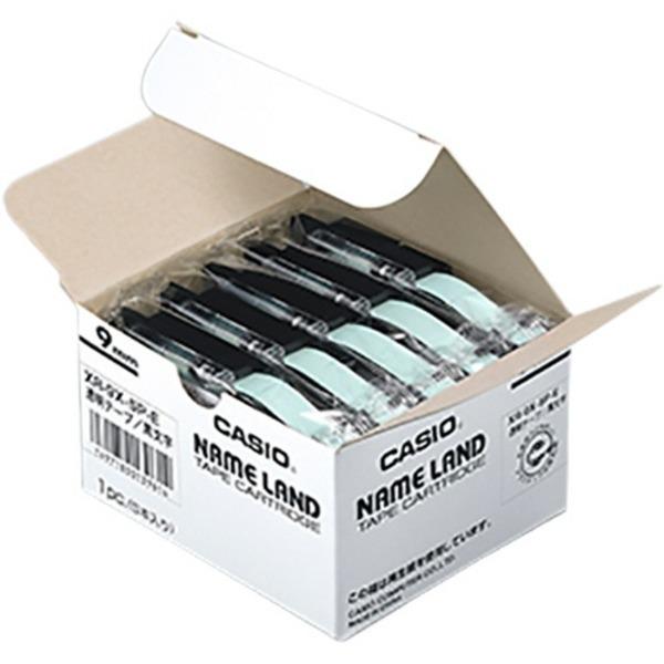 JVI CASIO l[h NAME LAND X^_[he[v 9mm×8m / XR-9X-5P-E 1pbN(5)