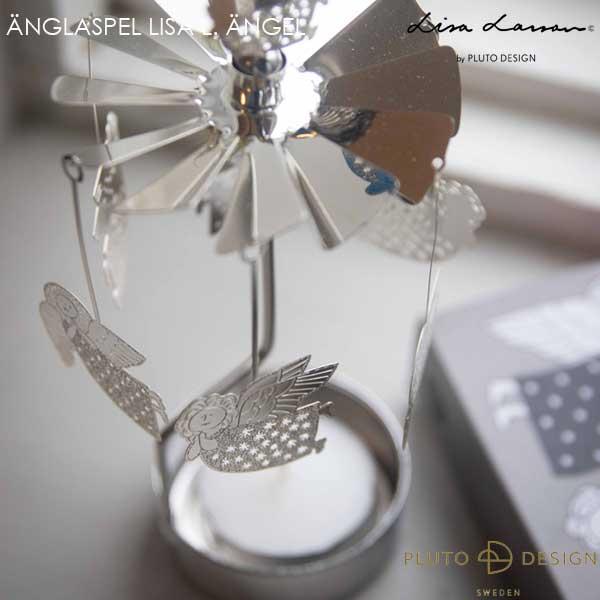 リサラーソン 天使のキャンドルホルダースタンド クリスマス 美品希少品北欧 リサラーソン 天使のキャンドルホルダースタンド クリスマス 美品希少