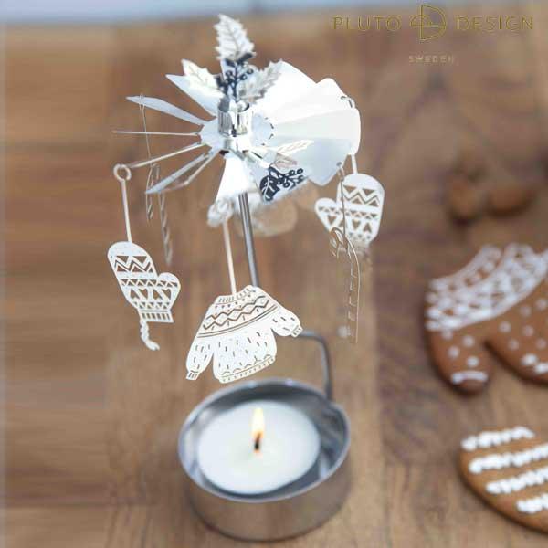 ブルガリ キャンドルホルダー ロータリーキャンドルホルダー Winter ウィンター ROTARY CANDLE