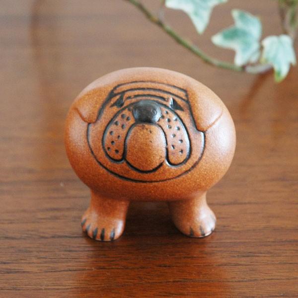 【Lisa Larson リサラーソン ブルドッグ ミニ　北欧ヴィンテージ】 個別販売】Lisa Larson リサ・ラーソン｜BULLDOG ブルドッグ S
