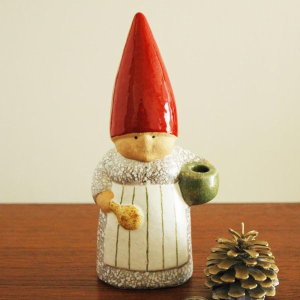 【ヴィンテージ】リサ・ラーソン XmasシリーズSanta Family 個別販売】Lisa Larson リサ・ラーソン｜SANTA FAMILY GIRL WITH